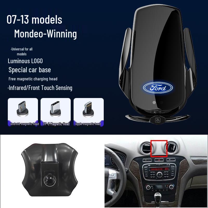 Magnetic Wireless Fast Charging Phone Holder for Ford Focus/Mondeo/Fiesta