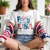 Party In The USA Patriotic Graphic Shirt American Pride Tee Gift S-3XL