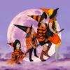 Handcraft Children's Performance Classic Witch Accessory Flying Broomsti Party Prop Witch Broom