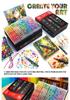 Children's DIY Acrylic Marker Set - Soft Tip, Quick-Dry, Colorful Watercolor Pens for Art and Journaling