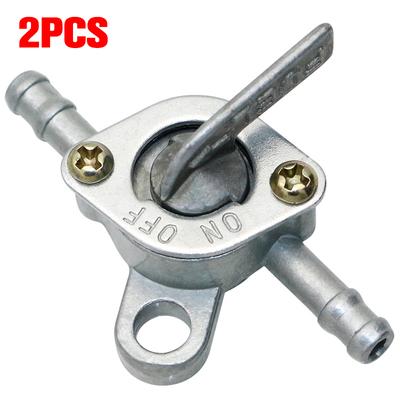 2 Stück 6mm Motorrad Roller Benzinhahn Gas Benzinhahn Kraftstofftank Schalter Motor Mini Auto Schlüsselanhänger Ein aus Zubehör