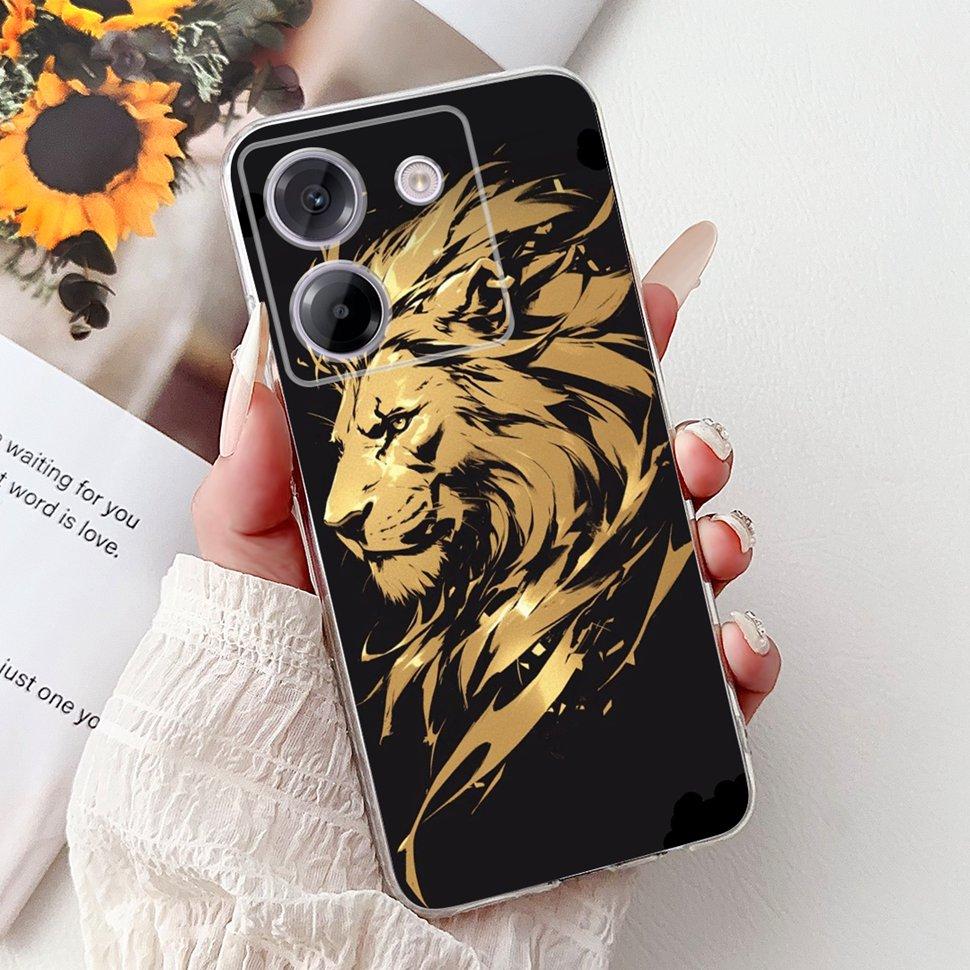 For Xiaomi Poco M7 Pro 5G Case New Dargon Art Painted Cover For Poco M7 PocoM7 Pro 5G Back Cover Soft TPU Fundas Coque