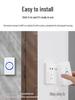 Smart Long-Distance Wireless Doorbell for Elderly - Universal Two-Floor Remote Caller