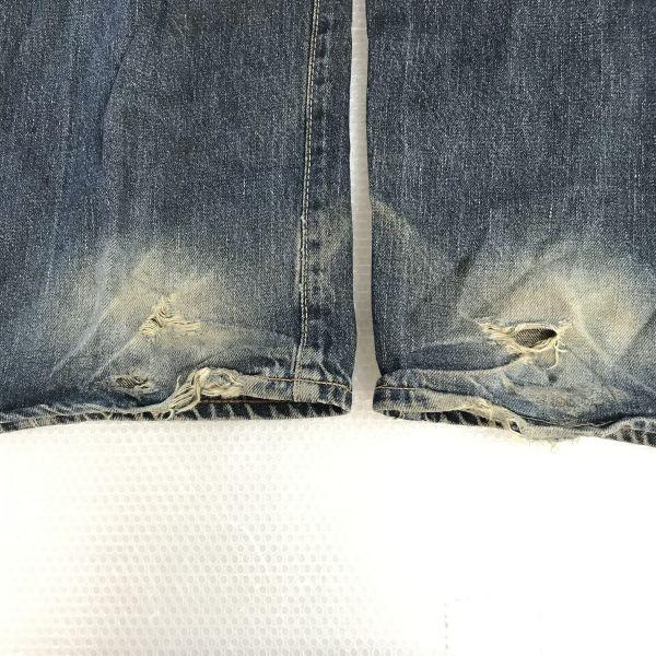 EDWIN Japan Made 505ZX Vintage Denim Jeans W32 L33 Inseam 85cm Men Pants(USED)