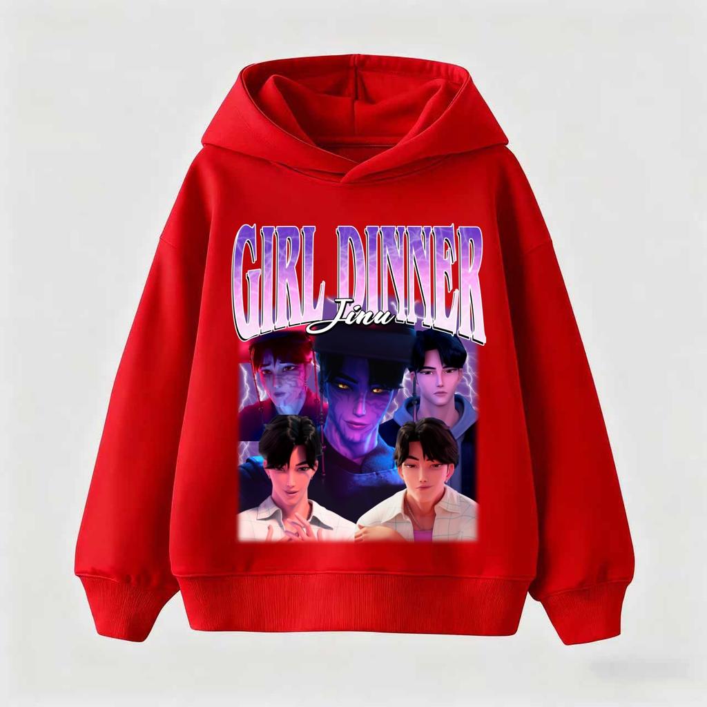 Toddler Girl Clothes KPop Demon Hunters Hoodie Girls Fashion Sweatshirt Movie Kids K-Pop Demon Hunters Hooded Tops