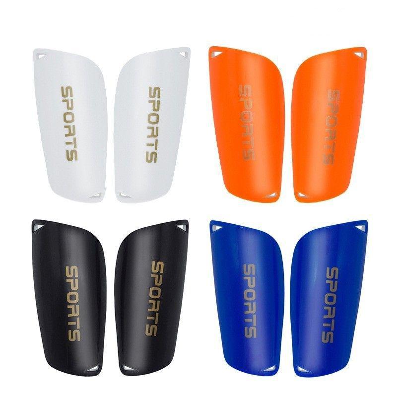 Adult Youth Children's Soccer Football Shin Guards with EVA and Plastic Protective Calf Pads