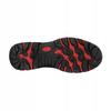 Nubuck Ankle Boots Black-Red, S3 Sra, "40 1 Pc