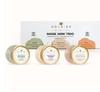 Nourish Mantra Mini Mask Trio Face Care Kit, Holy Basil & Neem Vardaan Mud Mask, Exo, Orange & Saffron Avanda Glow Mask (12g Each)