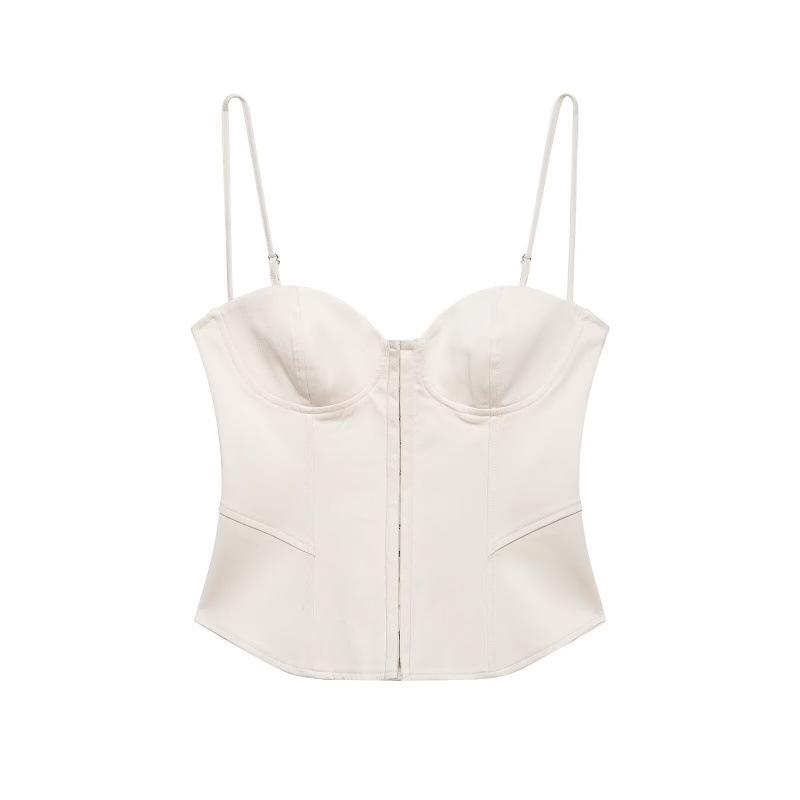 Spring 2026 European & American Fashion Corset Camisole Top Medium