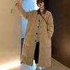 Daunenjacke Damen Winter Mittellang Locker Retro Steppjacke Kleiner Duft Leichte Steppjacke