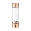 Rechargeable Pure H2 Hydrogens-rich Water Bottle Portable Hydrogen Rich Water Cup 450ML Intelligent Glass Hydrogen Absorber Cup