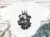 Punk Brussels Griffon Mohawk Shirt - Alternative Griffon Mom Dad Gift Tee, Punk Rock Griffon with Spiked Collar T-Shirt