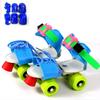 Children's Double-Row Four-Wheel Roller Skates with Protective Gear