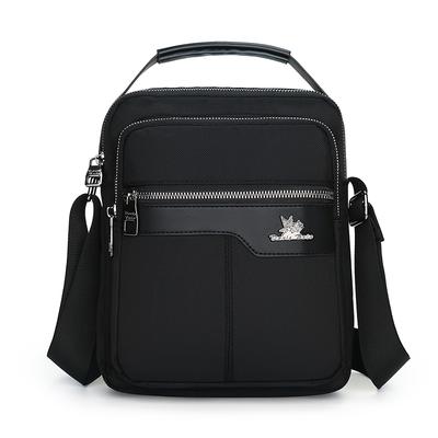 Nya trender Män Messenger Axelväska Högkvalitativ Handväska Crossbody-väskor För Män Affärsstil Män Axelväska Presenter Man