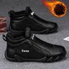 Men's Spring New High Top Men's Cotton Shoes Trendy Brand Work Clothes Trendy and Versatile Outdoor Shoes