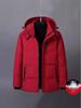 Men's European & American Style Hooded Winter Jacket