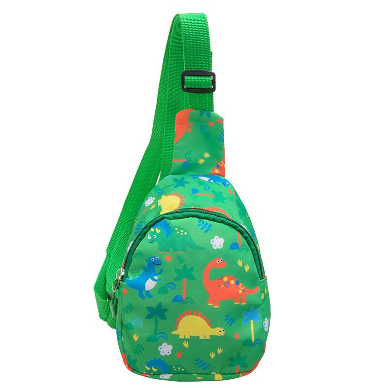 Dinosaur Kids Cartoon Single Shoulder Crossbody Chest Bag Kids Gift Fashion