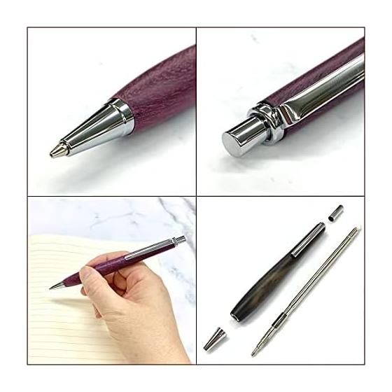 Luminio Wooden Mechanical Pencil 0.5 Rare Wood Precious Wood Made in Japan Craftsman Handmade Wooden Mechanical Pencil (Yamazakura)