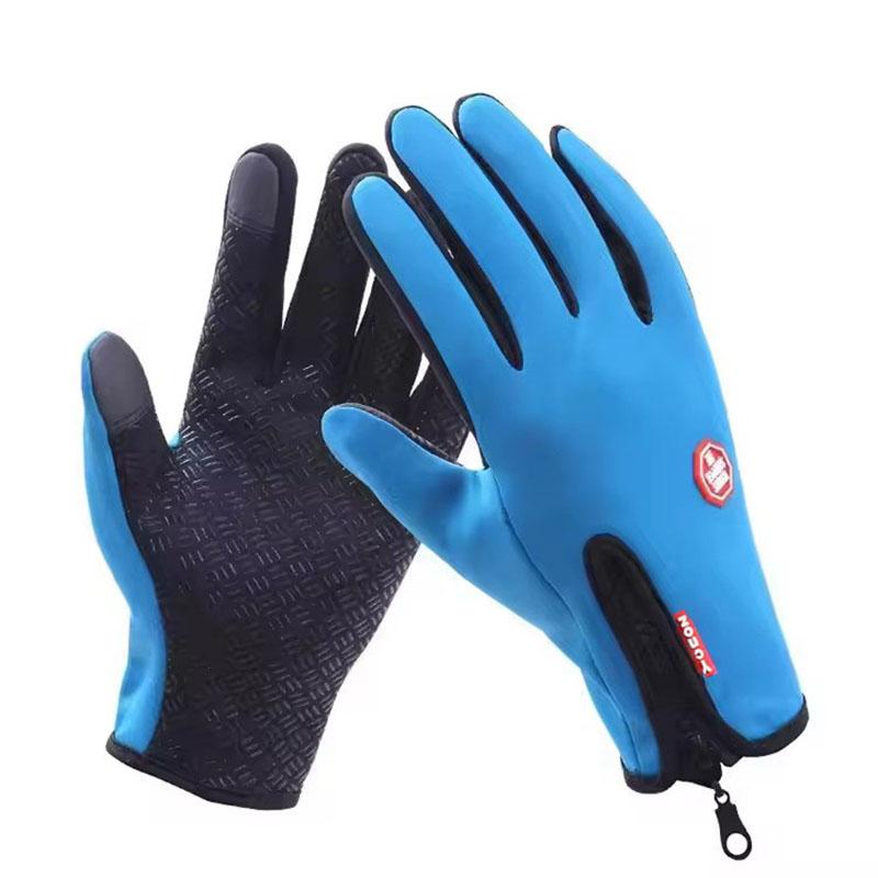 Neue Winter Handschuhe Männer Frauen Touch Kalt Wasserdichte Motorrad Zyklus Handschuhe Männlichen Outdoor-Sport Plus Samt Warme Lauf Ski Handschuh