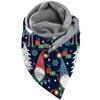 Women Christmas Printing Scarf Fashion Multi-Purpose Shawl Scarf