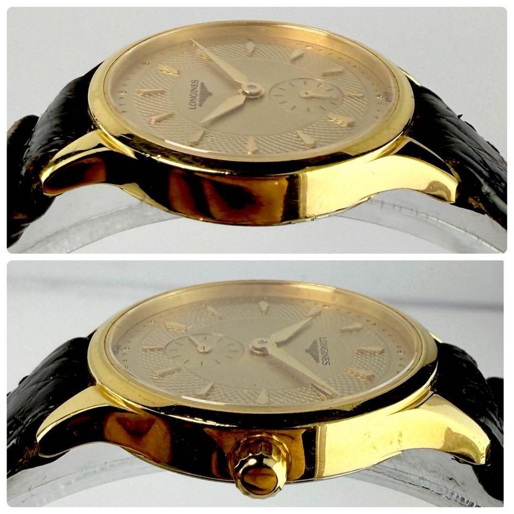 Used [New battery] Longines Grand Classic L4.206.2 Guilloche