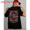 Cotton T Shirt For Women With Letter Print Stylish Oversize Casual Summer Wear