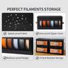 3D Printing Filament Special Storage Box Consumable Storage Box Home Accessory For Home Office Workshop Double Zipper Fully Seal