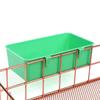 5Pcs Multifunction Food Tray Parrot Bathtub Animal Cage Standing Wash Shower Box