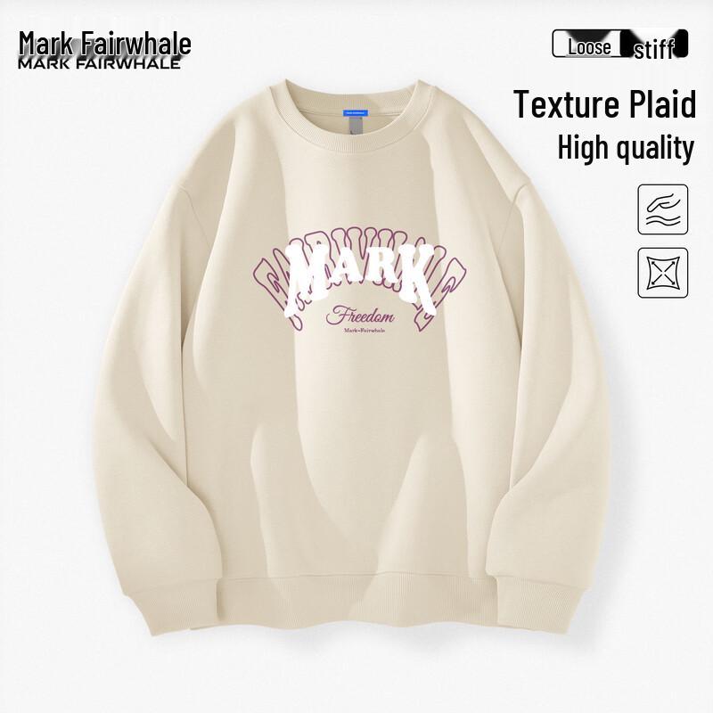 

Mark Fairwhale Men s 2025 American Loose Fit Crewneck Sweatshirt 3XL