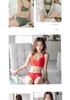 Elegant Lace Push-Up Bra Set: Seamless, Wire-Free Shaping, Side Support, Perfect for Small Busts.