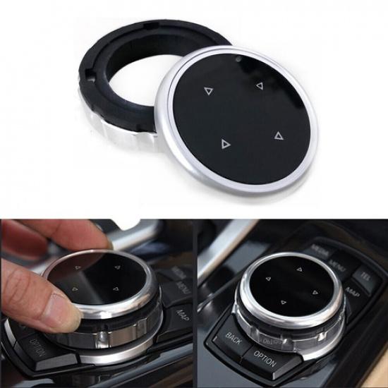 Car Multi-Media Control Knob Trim Cover For BMW 1 2 3 4 5 6 7 X1 X3/4/5/6 IDRIVE