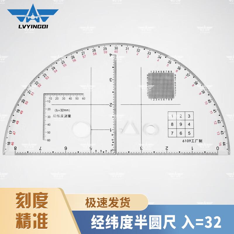 Green Camp Military Map Reading Rulers