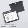 Teskyer ID Card Holder with Retractable Safety Employee ID Neck Name Black Reel, Buckle, Detachable, Case, Strap, Retractable, Holder, Hard, Rotating,