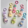 Flocking Mini Keychain Vinyl LABU Cute Grain Baby-free Bag Mobile Phone Pendant Cute Keychain