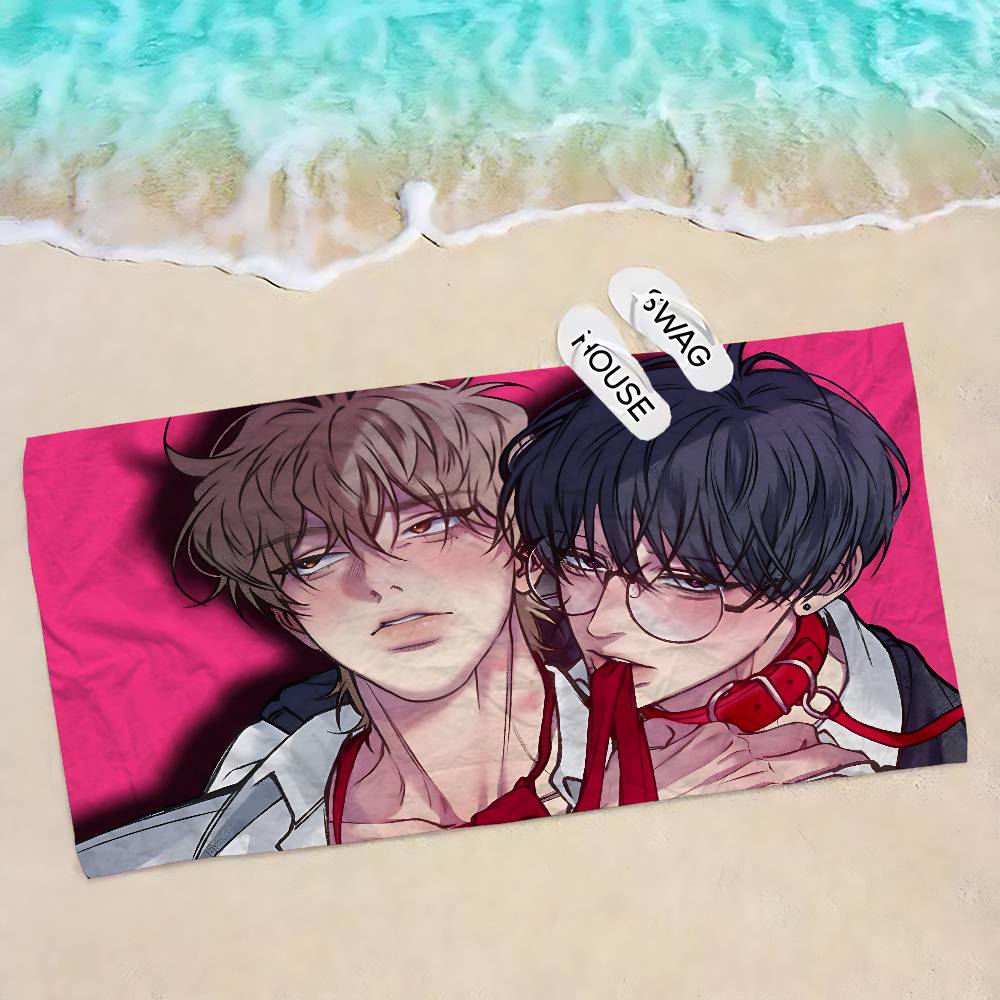 negative Love bl Big Microfiber Beach Towels Quick Dry Towel Sand Beach Towels Pool Towel for Travel Swim Pool Yoga