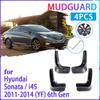 4 PCS Car Mud Flaps  for Hyundai Sonata I45 YF 2011 2012 2013 2014 Mudguard Splash Guards Fender Mudflaps Auto