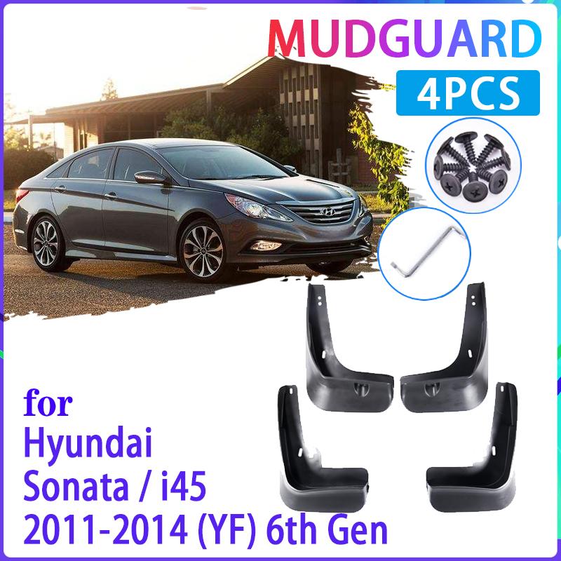 4 шт. автомобильные брызговики для Hyundai Sonata i45 YF 2011 2012 2013 ...