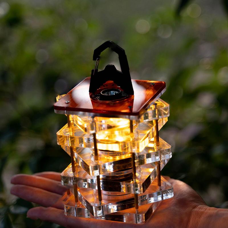 Camping Lampshade Acrylic Atmosphere Lampshade Outdoor Lantern Cover Lampshade Flashlight Campinglight Covers Camping accessory