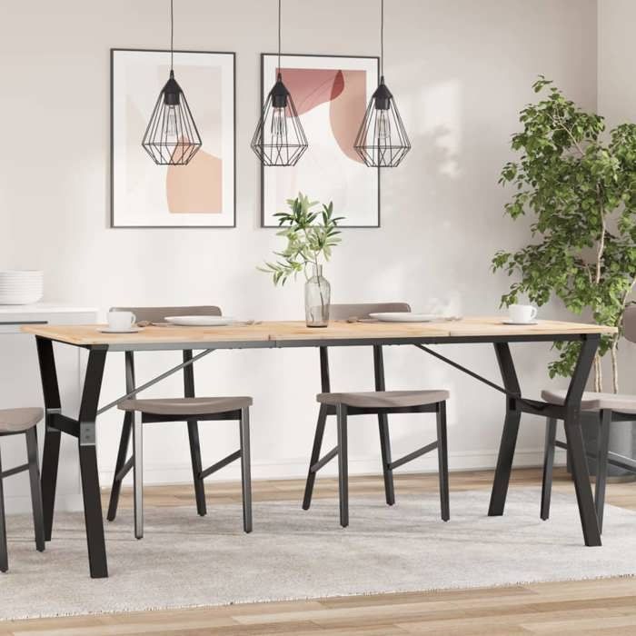 VidaXL Dining Table Legs Y-Frame, Side Table Legs, End Table Legs Living Room Home Interior, 357937