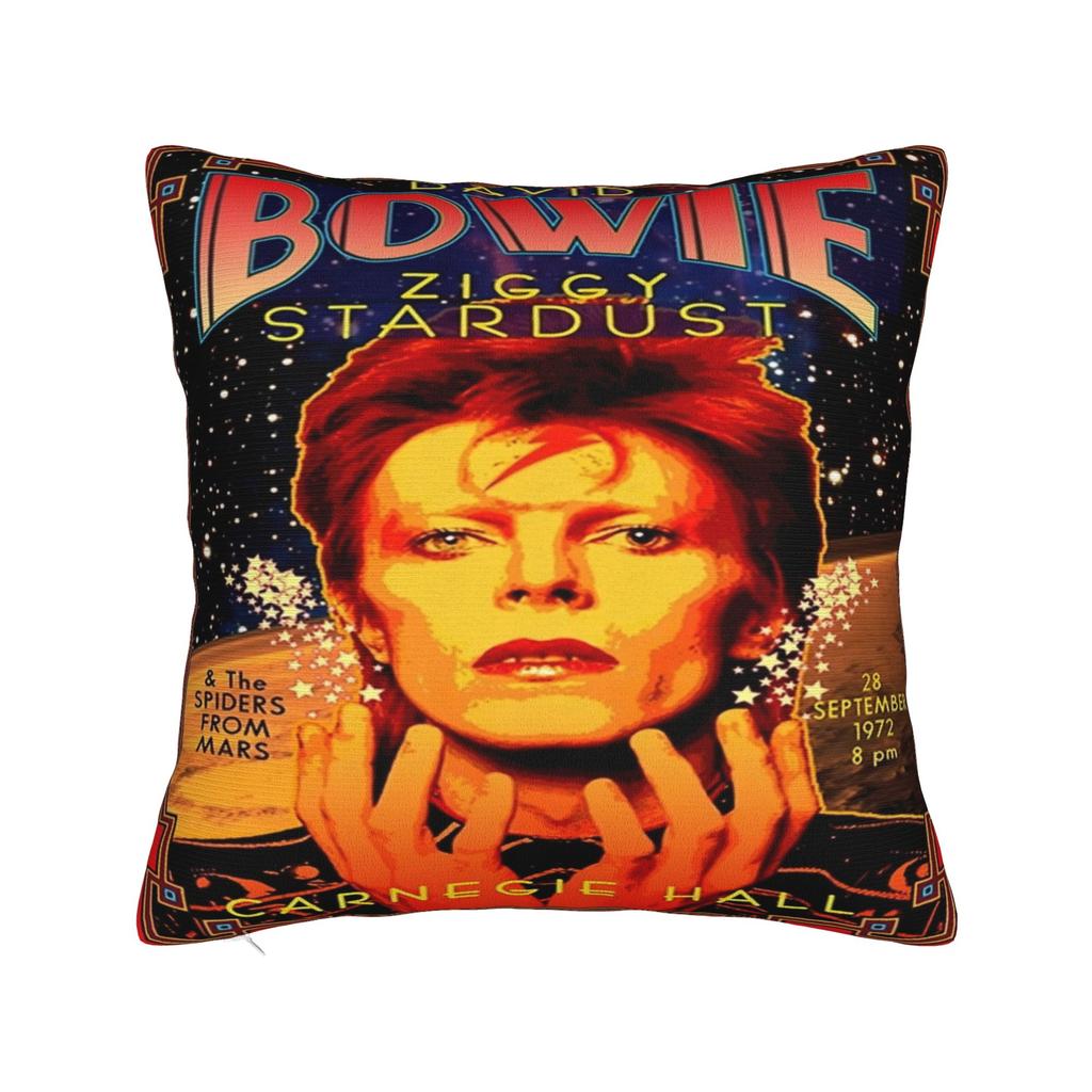 Warm Bedroom Cool Davids Star Bowied Singer Decor Pillowcases Merch  Pillow Covers Zippered Multi-Size