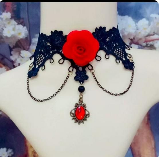 

Косплей-сукня принцеси-вампіра для дівчинки - Хелловін та День народження пишна сукня Лоліта 110 cm