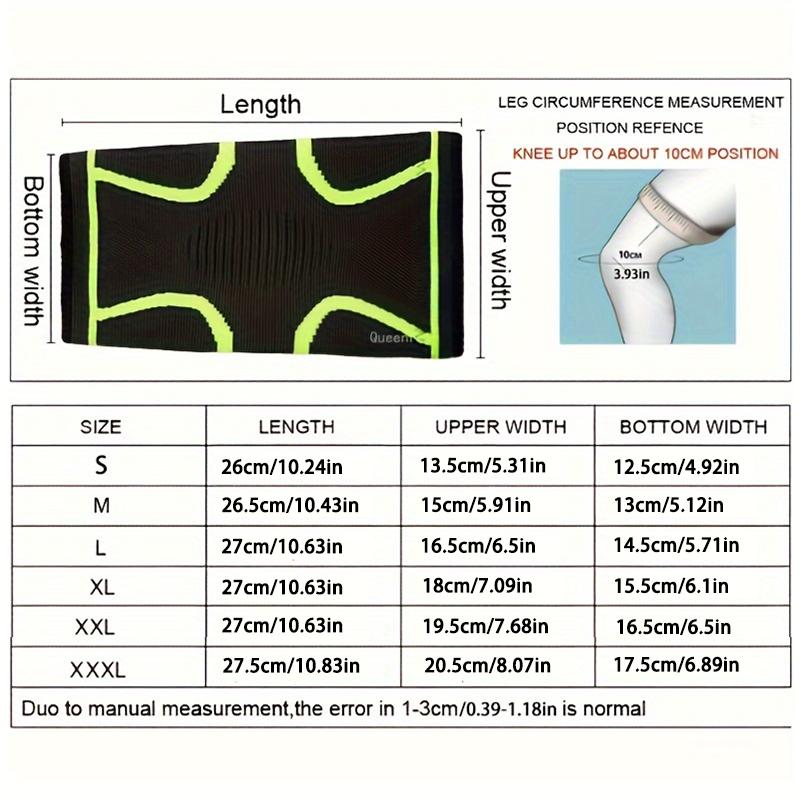 2 buc. Fitness alergare Ciclism genunchi bretele elastice din nailon sport compresie genunchiere maneci pentru baschet volei
