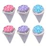 6Pcs Floating Hair Filter Washing Machine Reusable Lint Trap Hair Catcher Hair Remover Laundry Tool for Washing Machine