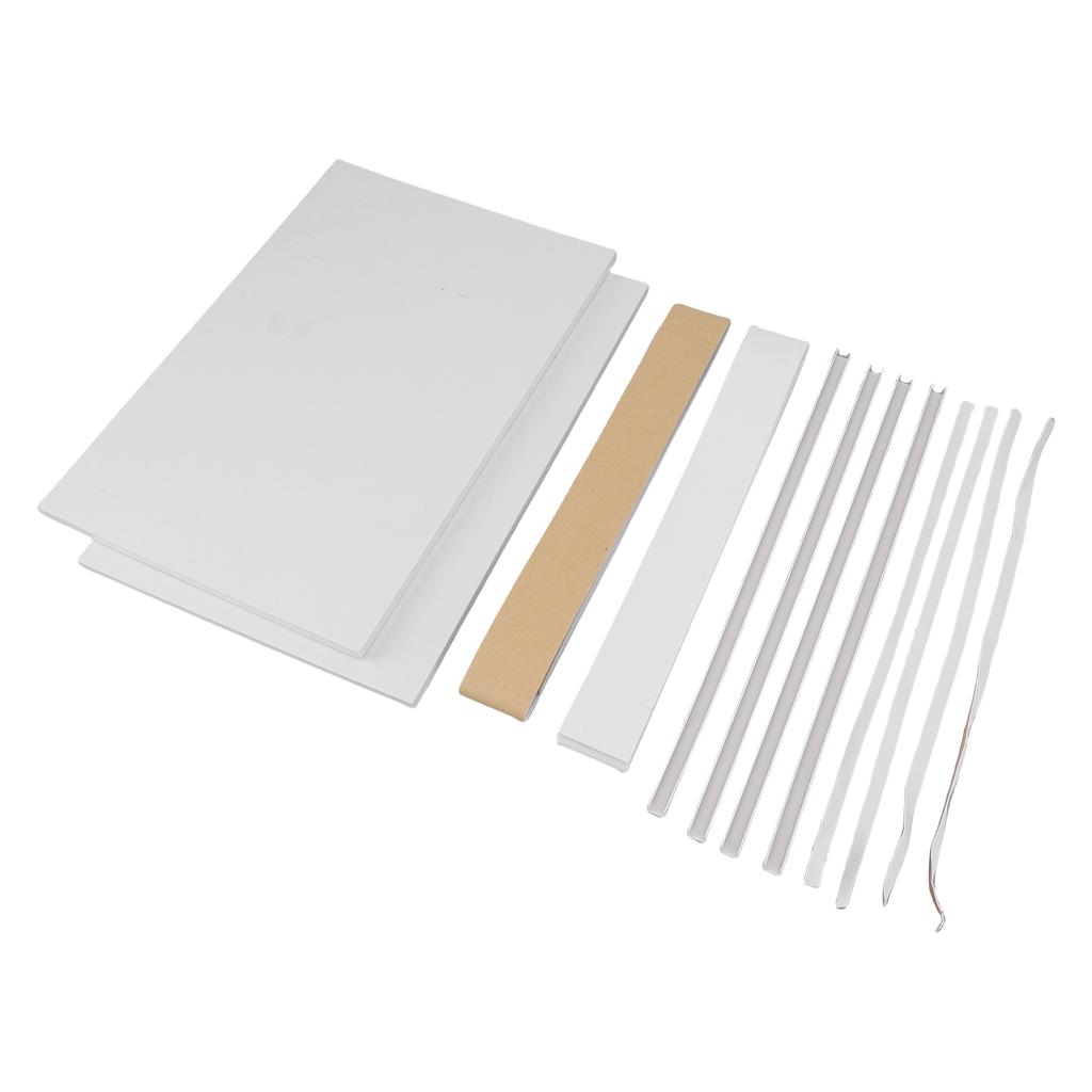Air Conditioner Side Insulation Panel Kit Heat Draft Insulating Foam Panel with EVA Strip for Window AC Unit