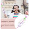 new Rainbow Magic Stick Wand LED Bubble Colorful Luminous Toy Flashing Wand Stick Toy Kids Toys New Year Party Favors