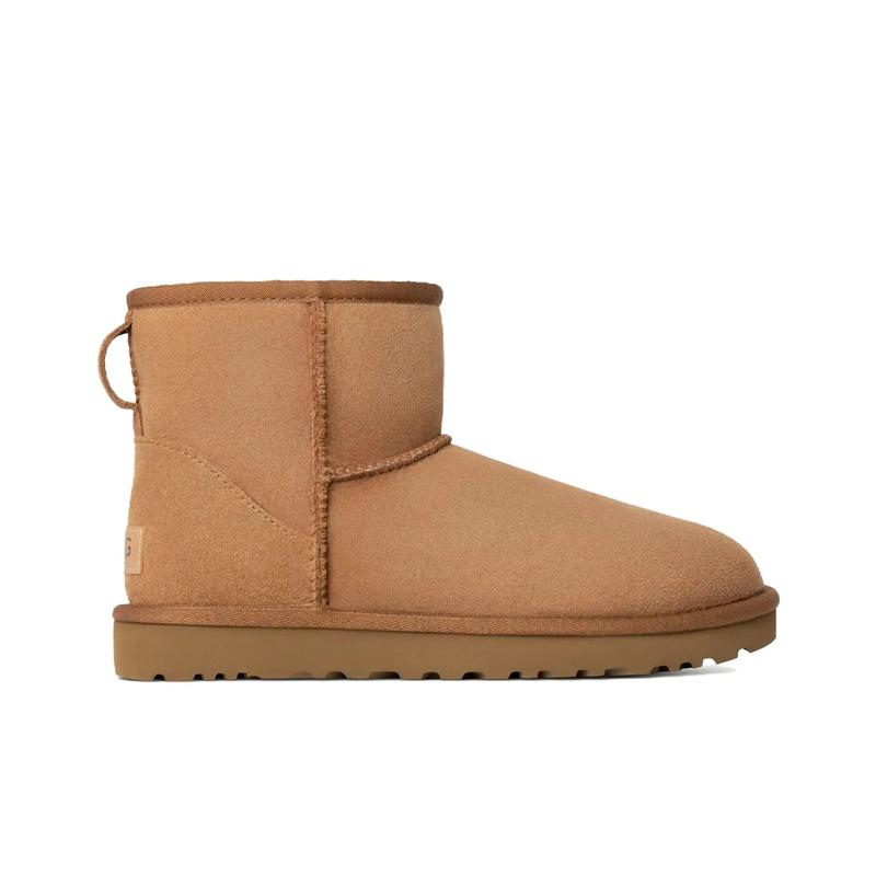 UGG Classic Mini II Boot Chestnut Women Sneakers Brown 1016222-CHE