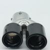 Polished Carbon Fiber Stainless Steel Exhaust Muffler Cover for BMW Models