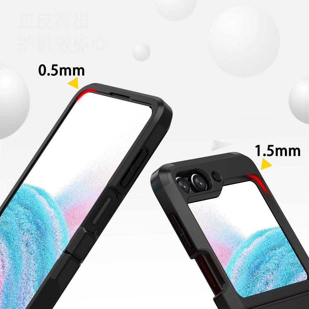 Противоударный чехол для Z Flip 5, шарнирный защитный чехол для мобильного телефона Samsung Galaxy Z Flip5 Phone