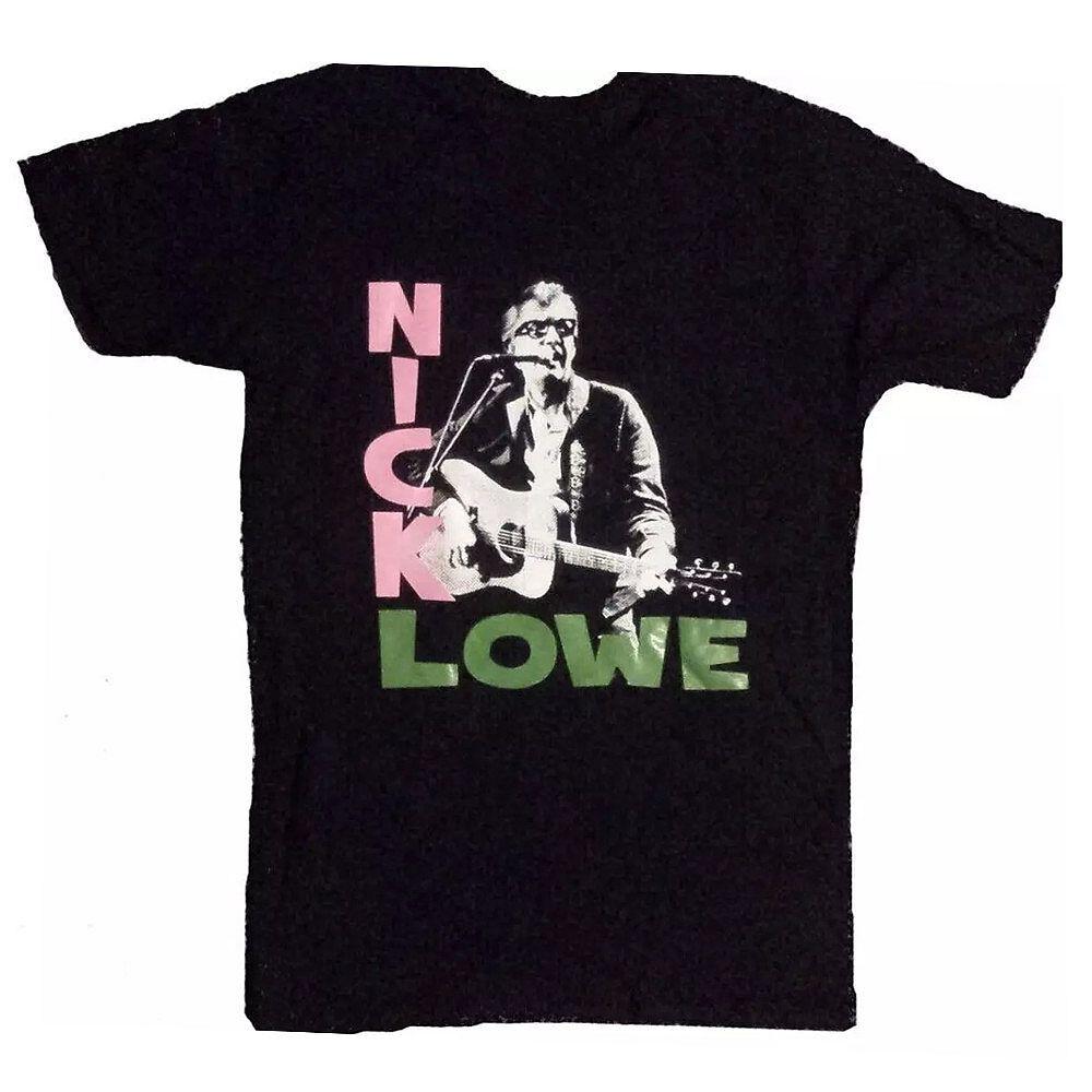 Nick Lowe On Stage T-Shirt XL