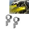 A28G-2Pcs Motorcycle LED Auxiliary Fog Light Bracket Bumper Spotlight Bracket Forbmw R1250GS R1200GS ADV